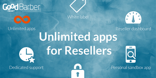 GoodBarber permite a los resellers crear apps ilimitadas