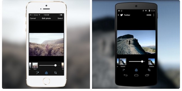 Twitter incluye nuevos filtros fotográficos en sus aplicaciones