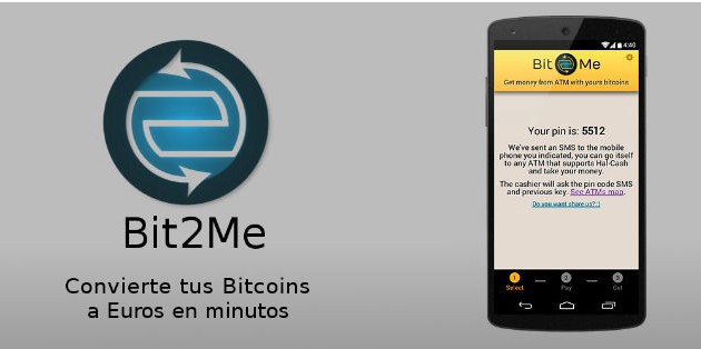 Bit2Me permite extraer Bitcoins en los cajeros automáticos