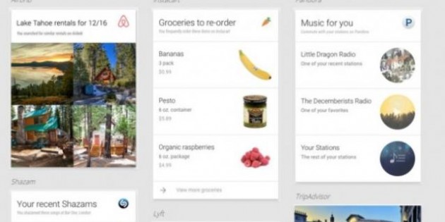 Google Now contará con la información de 40 nuevas aplicaciones de terceros