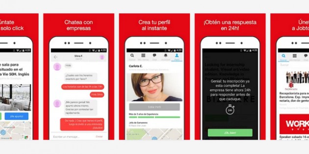 JobToday, una app para encontrar trabajo que permite chatear con las empresas
