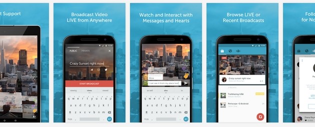 Periscope llega a Android