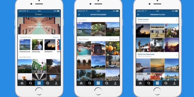 Instagram 7.0 introduce mejoras en las búsquedas