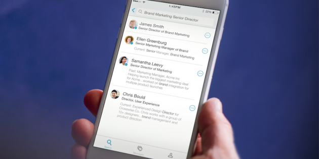 Linkedin lanza Lookup, una app para conectar con los compañeros de trabajo