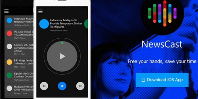 Microsoft está desarrollando NewsCast, una app para escuchar noticias