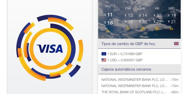 Visa lanza una aplicación para viajeros