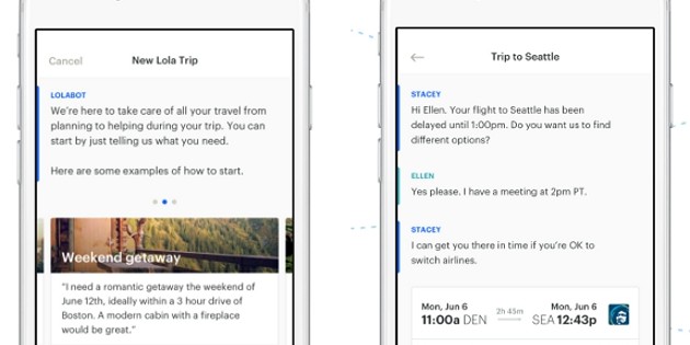 Lola, una app de viajes con nombre de mujer pero tecnología de chatbot