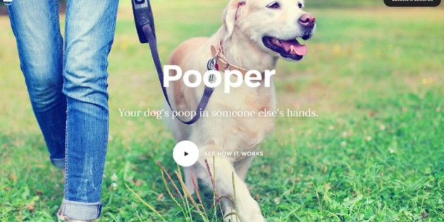 Pooper, la app para que otros recojan las cacas de tu perro