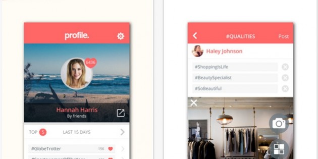 Tempr, una app para definir a tus amigos a base de hashtags