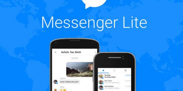 Facebook lanza un Messenger aligerado para mercados emergentes