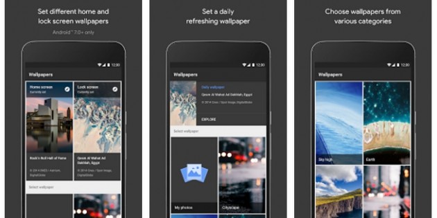 Consigue fondos de pantalla para tu teléfono Android con Wallpapers