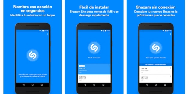 Shazam también lanza una app Lite