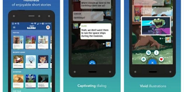Amazon lanza una app de mensajería para incitar a los más pequeños a la lectura