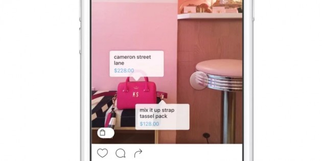 Instagram permitirá a las marcas etiquetar productos dentro de las imágenes