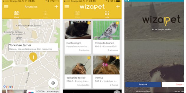 Wizapet, una app para encontrar mascotas perdidas