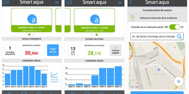 Smart Aqua, una app para pasar la lectura del agua