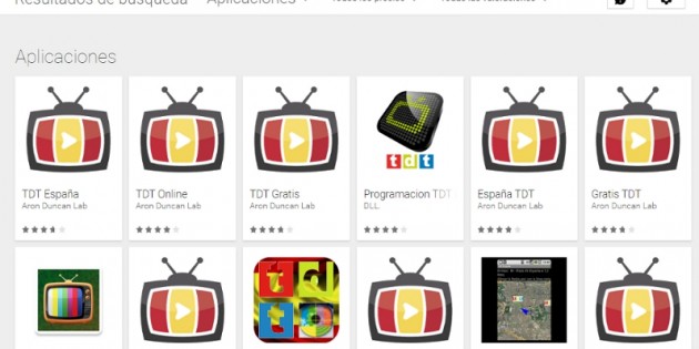 TDT España triunfa en Google Play y sus apps clónicas también