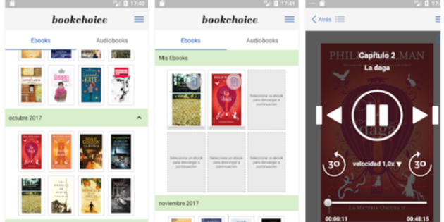 La app de audiolibros Bookchoice llega a España