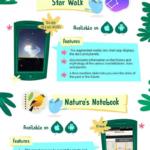 Infografía: Las apps que todo amante de la naturaleza debe conocer