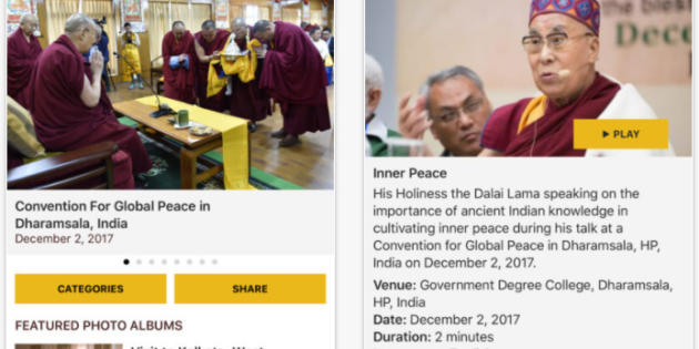 El Dalai Lama ya tiene su propia app