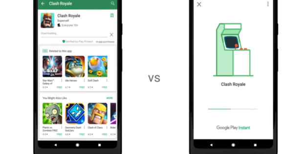 Google permite probar juegos móviles sin descargarlos con Google Play Instant