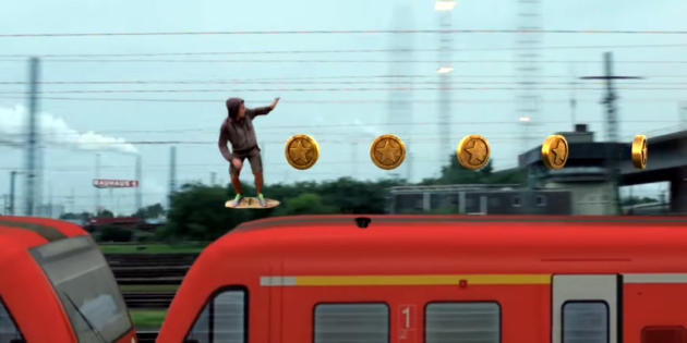 Vídeo: Así sería Subway Surfers en el mundo real