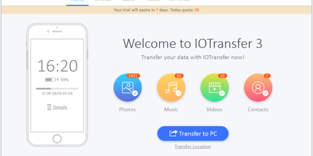 IOTransfer 3 llega con nuevas funciones para transferir archivos desde el iPhone