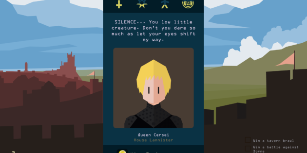 Reigns: Game of Thrones ya está disponible para iOS y Android