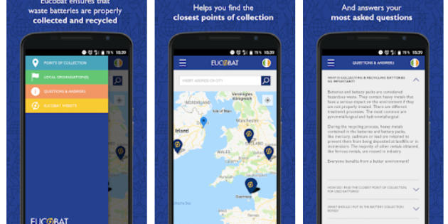 Esta app te permite saber dónde depositar tus pilas usadas