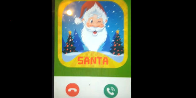 Descubierta una app de Papá Noel que contiene amenazas de muerte a los niños