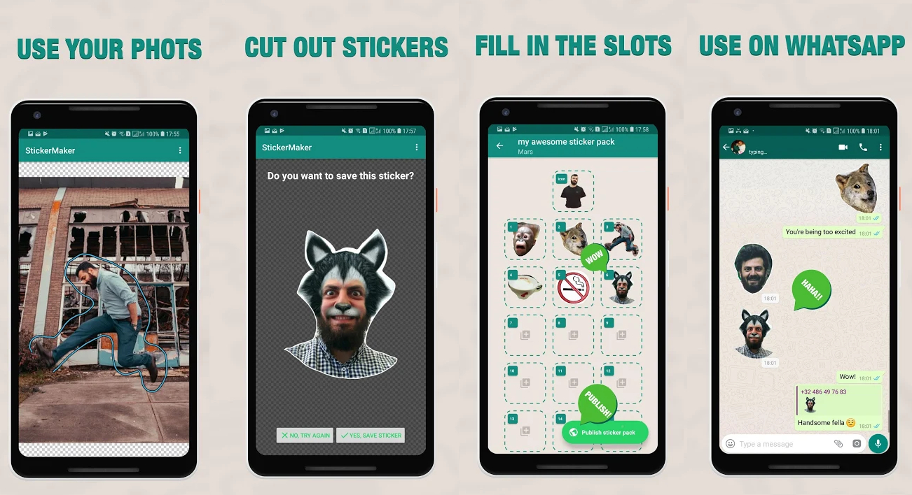 Crea tus propios stickers de WhatsApp personalizados con 