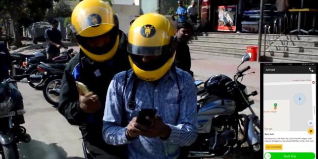Ni taxis ni VTCs: en India triunfan los mototaxis