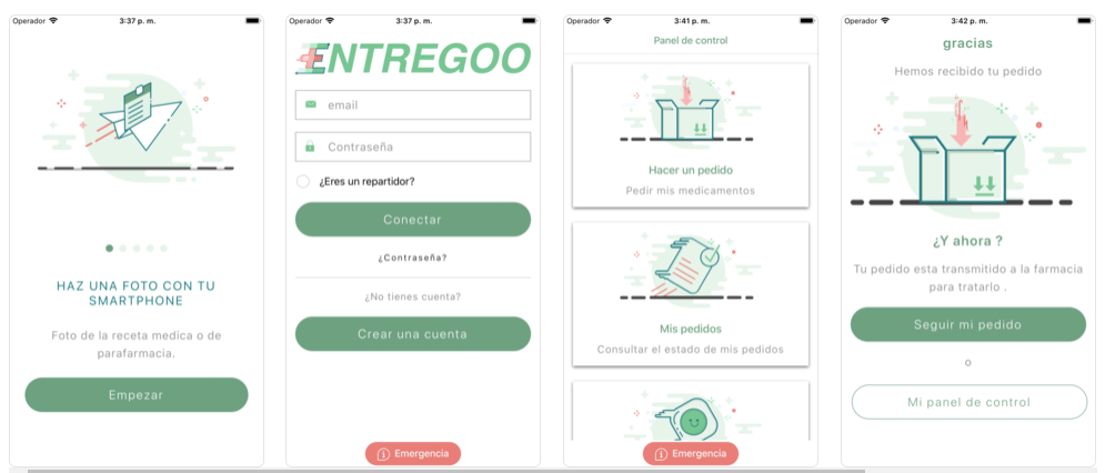 Nace Entregoo, la app para pedir medicamentos y productos de parafarmacia a domicilio