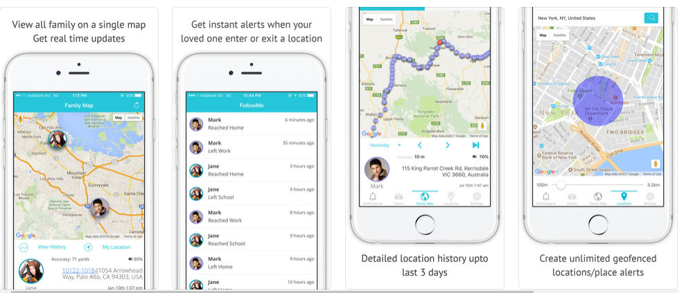 Una app para seguir la ubicación de la familia deja al descubierto la localización de 238.000 usuarios