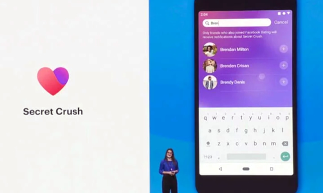 Facebook quiere una porción de la tarta de las apps de dating: llega Secret Crush