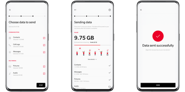 OnePlus lanza OnePlus Switch, una app para recuperar el contenido de tu antiguo móvil