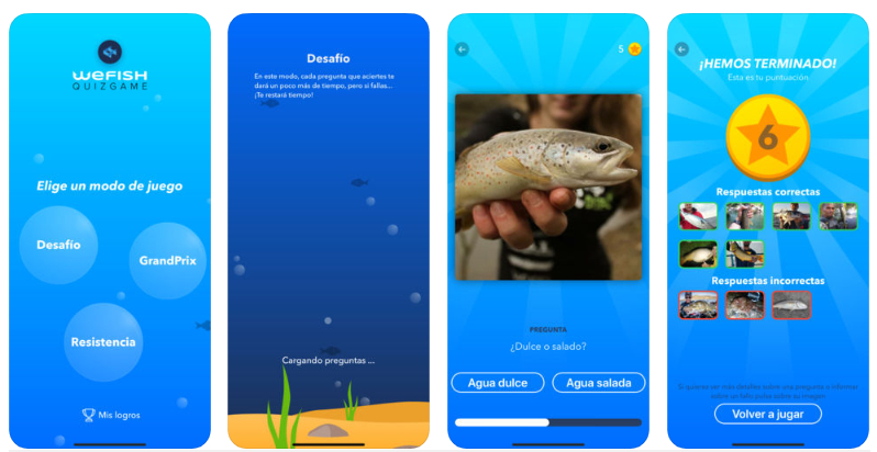WeFish Quiz, el juego para que los frikis de la pesca demuestren sus conocimientos