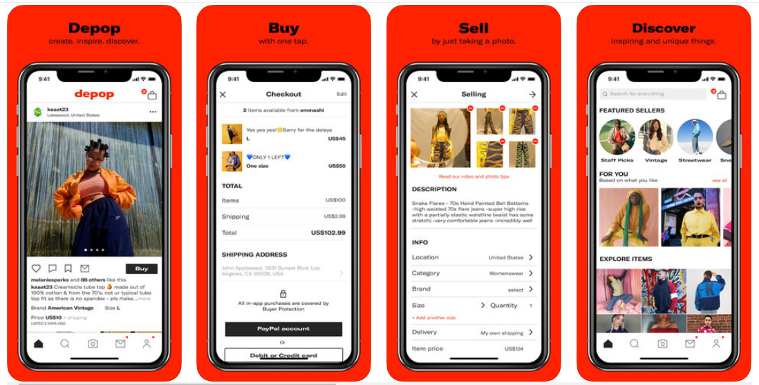 La app de compraventa de ropa Depop levanta 62 millones de dólares de fondos : Applicantes – Información apps y juegos móviles