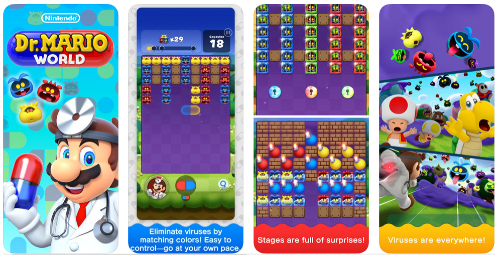 Dr. Mario World, ya disponible para iOS y Android