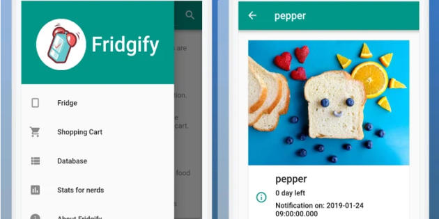 Fridgify, la app que te permite controlar lo que tienes en la nevera