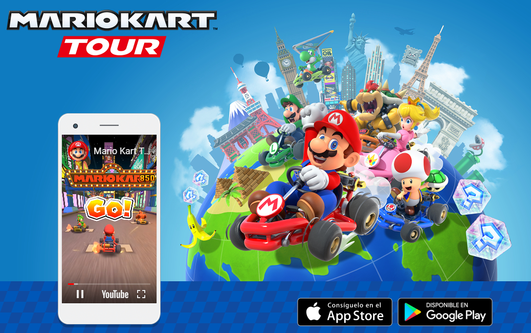 unocero - Ya puedes descargar Mario Kart Tour para Android y iOS, y así es  como luce