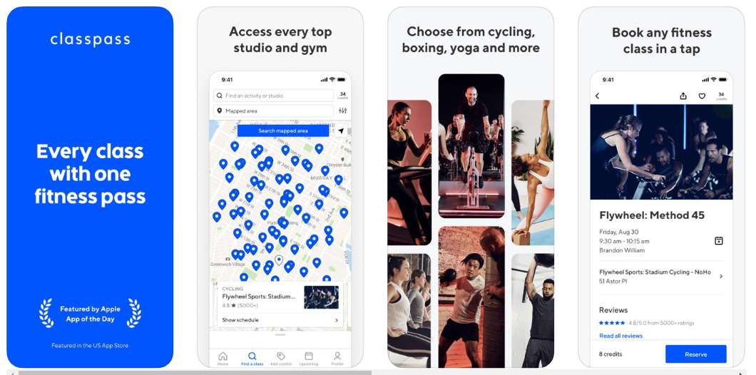 ClassPass, la app que te permite comprar créditos para ir al gym, llega ...