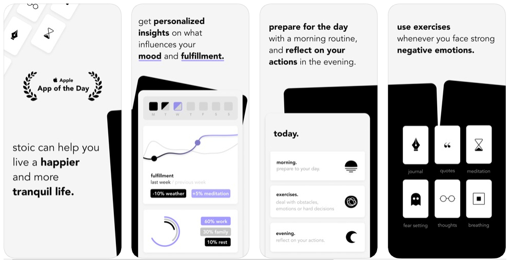 Stoic, la app basada en el estoicismo que te ayuda a sentirte mejor