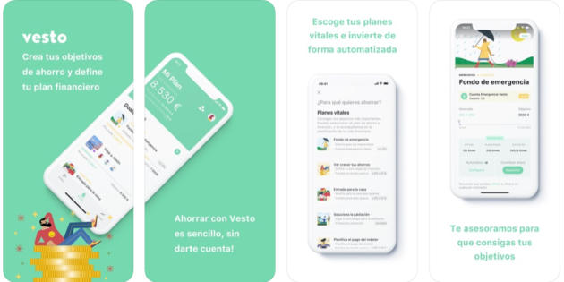 Nace Vesto, una app para alcanzar tus objetivos de ahorro
