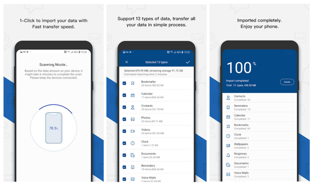 MobileTrans, la app que te permite pasar tus datos fácilmente de iOS a Android