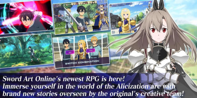 Sword Art Online ya tiene nuevo juego móvil para iOS y Android