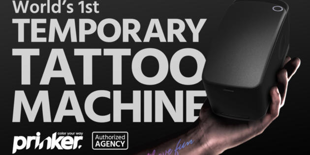 Prinker, el tatuador electrónico que te permitirá hacerte a ti mismo tattoos temporales