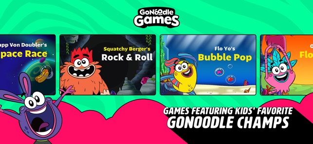 GoNoodle Games, un juego móvil para que los más pequeños se muevan en casa