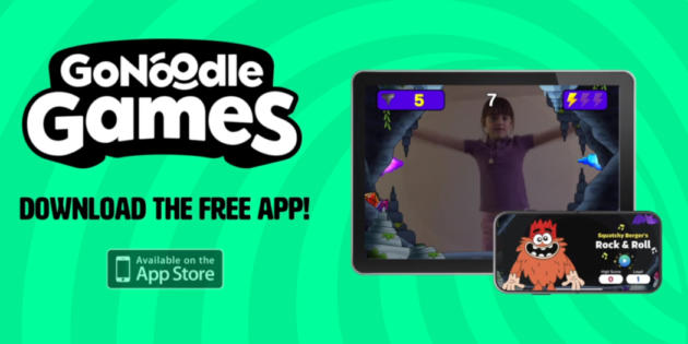 GoNoodle Games, un juego móvil para que los más pequeños se muevan en casa
