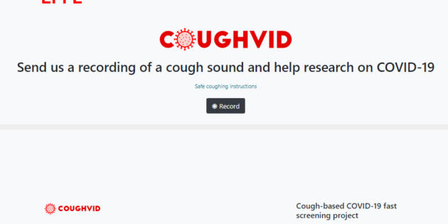 Coughvid, una app que te dice si tienes coronavirus por el sonido de tu tos